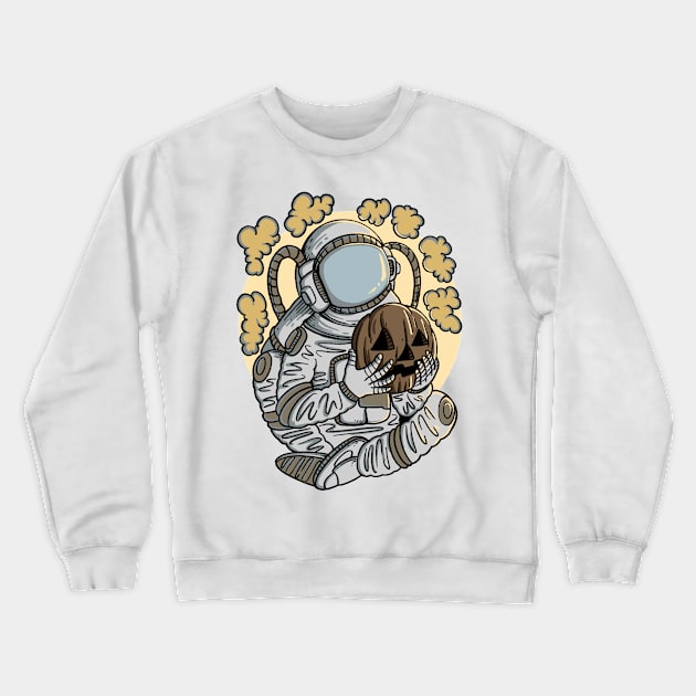 Astro helloween Crewneck Sweatshirt by 995dsgn